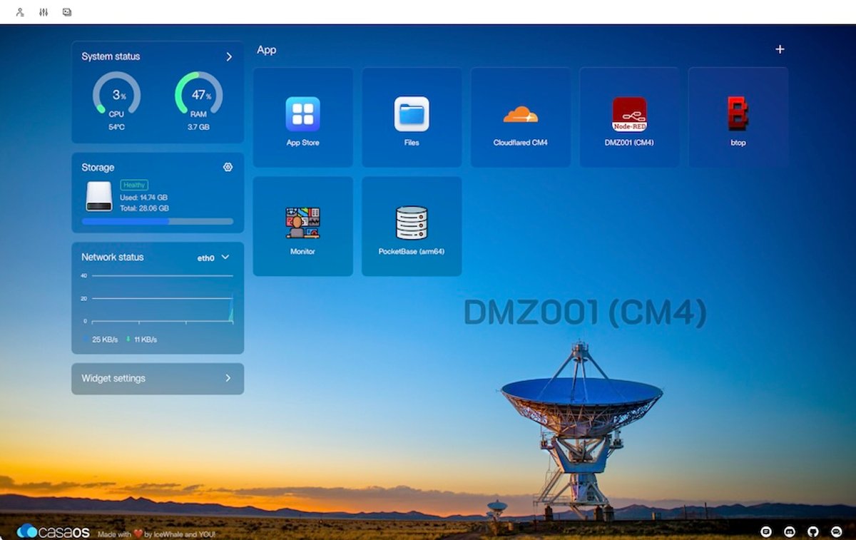 'CasaOS: The Beautiful Face of Docker Management'