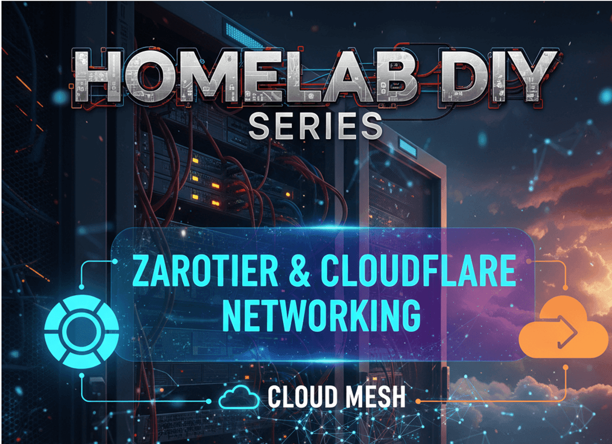 'HomeLab Networking: ZeroTier + Cloudflare = NAT-Free Nirvana'